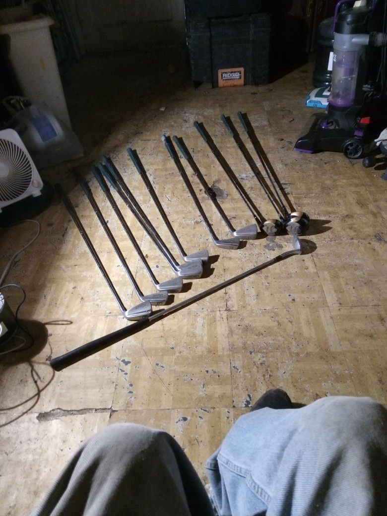 Golf Clubs And Bag