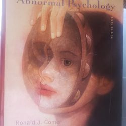 Book-abnornal Psychology