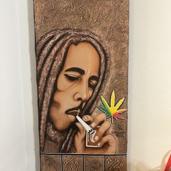 Bob Marley Painting From The Dominican Republic 