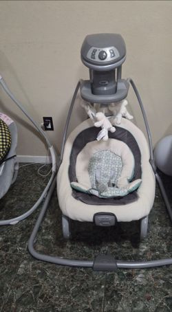 Graco DuetSoothe Baby Swing and Rocker with Portable Seat