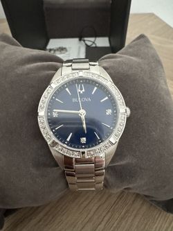 Bulova Women’s Blue Face Watch