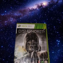 Dishonored Game  (Xbox 360, 2013) 