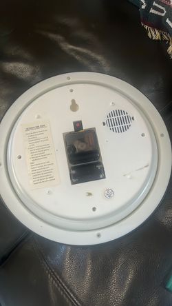 Clock with animal sounds for every hour.