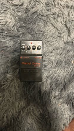 BOSS - Metal Zone Pedal MT-2