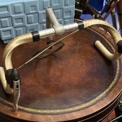 SR Sakae Custom Road Champion Handlebar Quill Stem Dia-Compe Aero AGC250 Levers