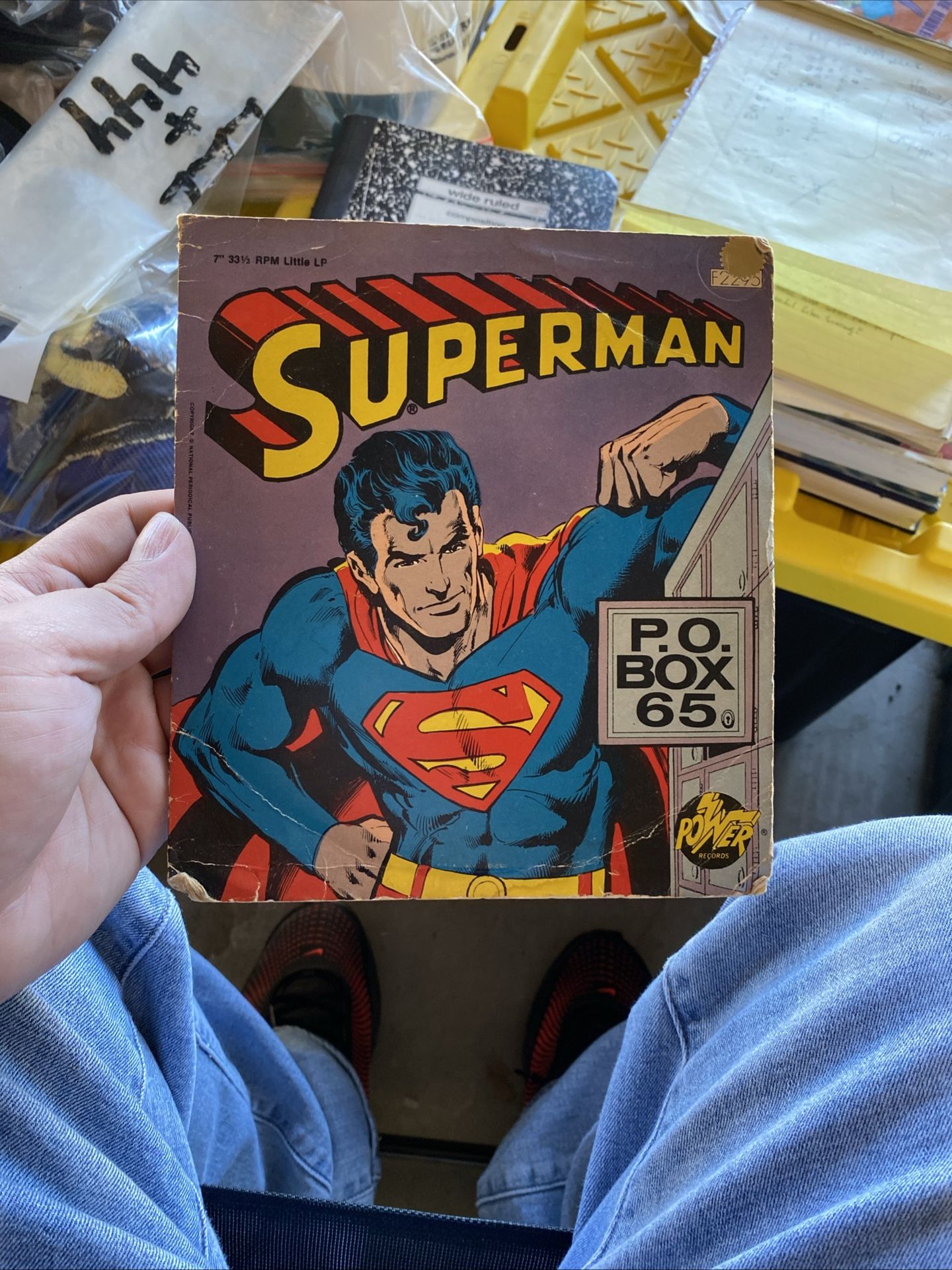 Superman Vinyl Record For Sale
