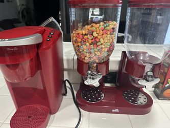 Coffee Maker And Cereal Dispenser 