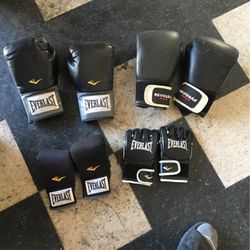 MMA And Boxing Gloves And Speed Bag Gloves