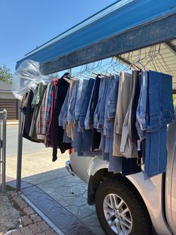 Great jeans and shirts $200