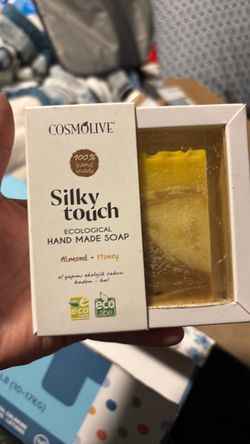 Cosmolive Silky Touch Almond Honey Handmade Soap