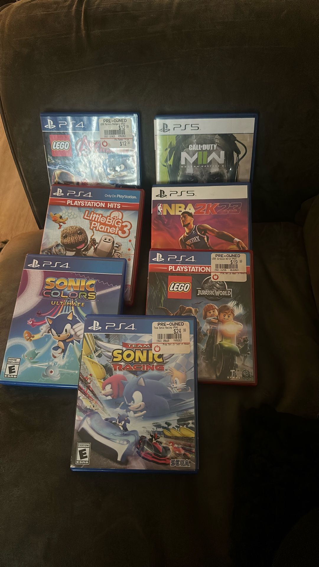 PS4 Ps5 Games