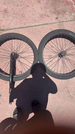 Rims With Tires And Forks For Mafia Bike Medusa 26 in