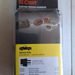 CURT 56011 4-Pin Trailer Wiring Harness Fits Civic Accord Mazda 3 CX5