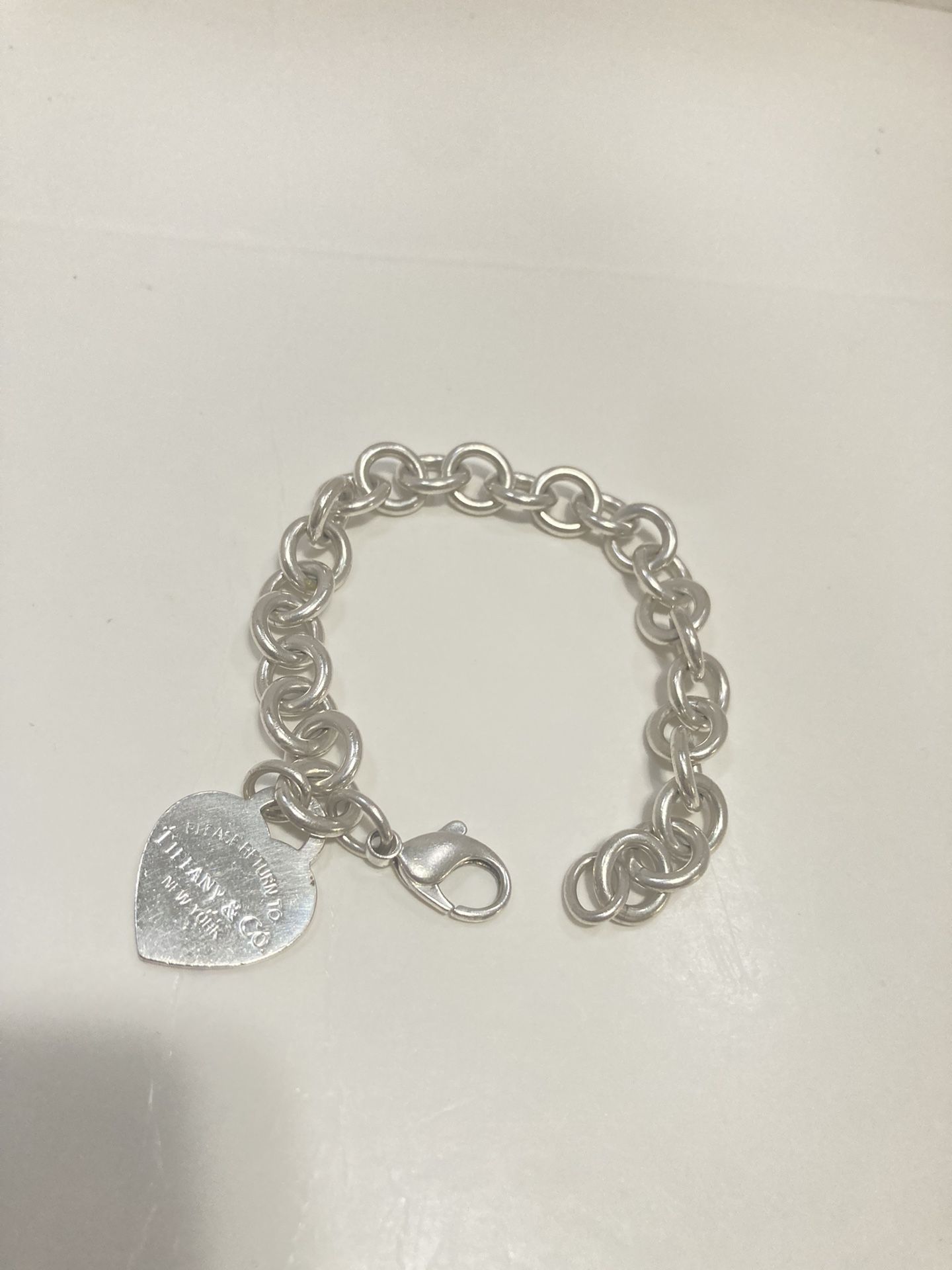 Authentic Tiffany And Co. Sterling Silver 925 Bracelet 
