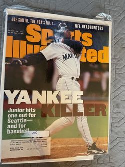 Sports Illustrated 10/16/95 Yankee Killer – Junior Hits One Out for Seattle