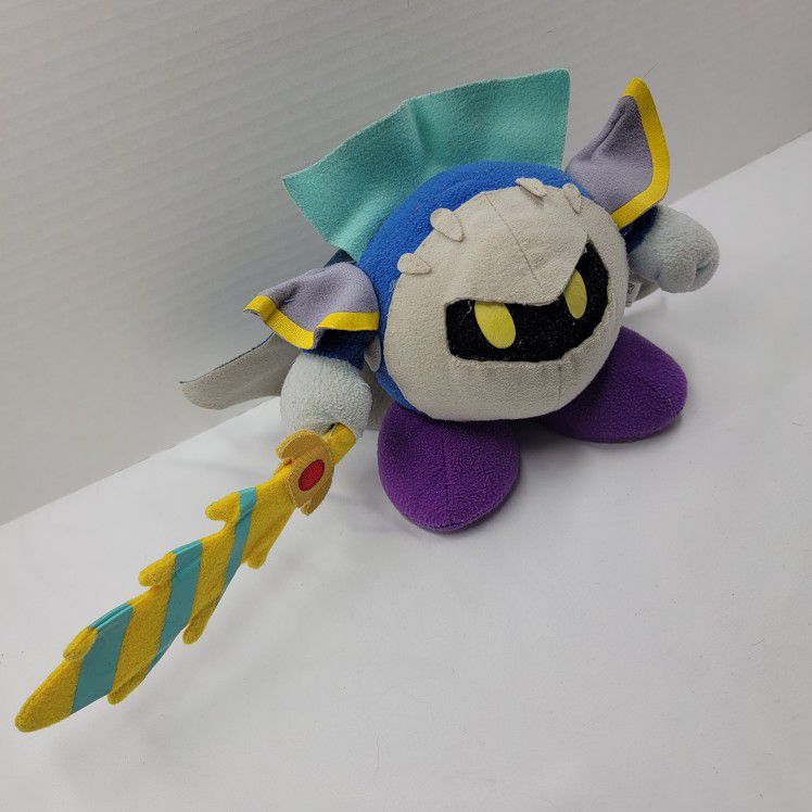 Sanei Nintendo Meta Knight Plush Stuffed Animal Plush Kirby Smash Brothers 5"