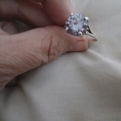 Sterling silver, Mosint  Size11