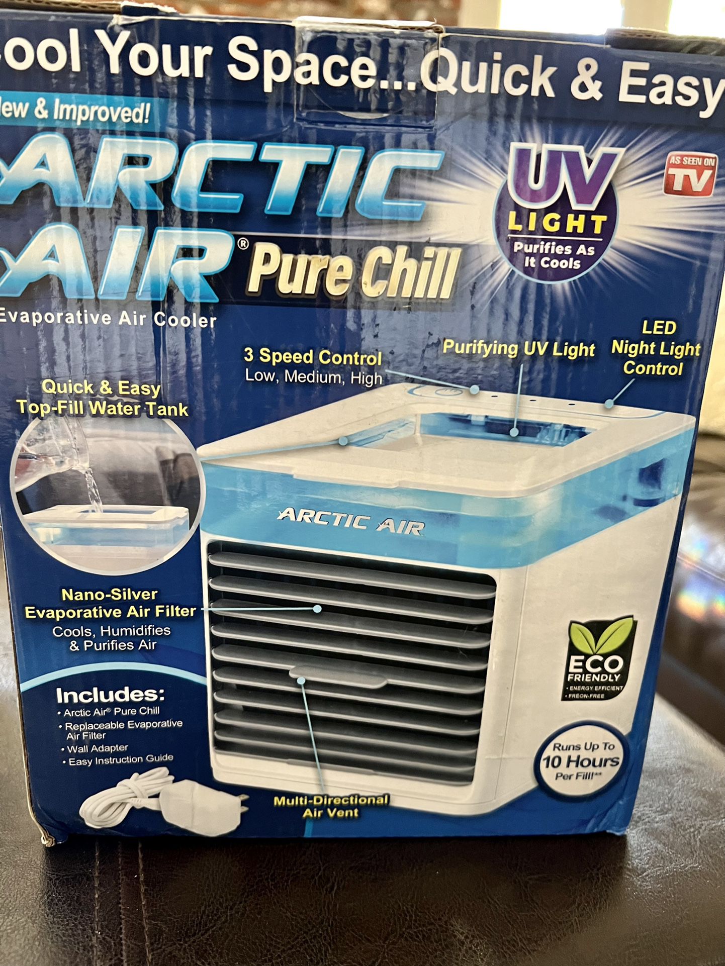 Portable AC: Arctic Air Pure Chill Cooler/Humidifier/Air Purifier