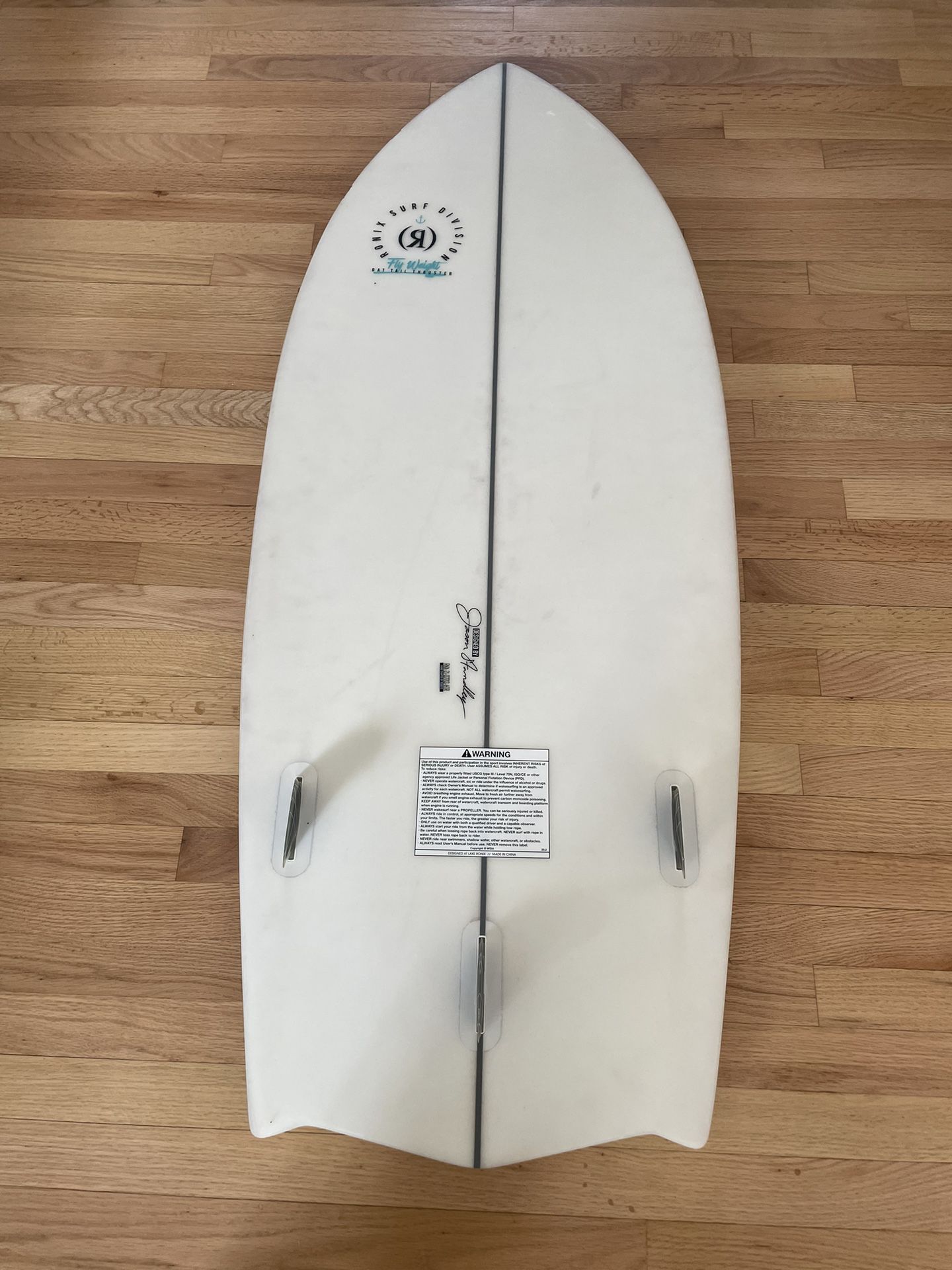 Ronix Flyweight Bat Tail 4’ 10” XL wakesurf surfboard 