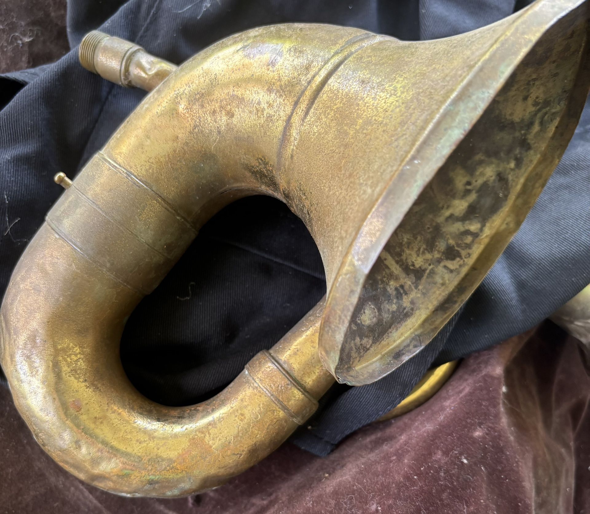 Antique Brass Car Horn