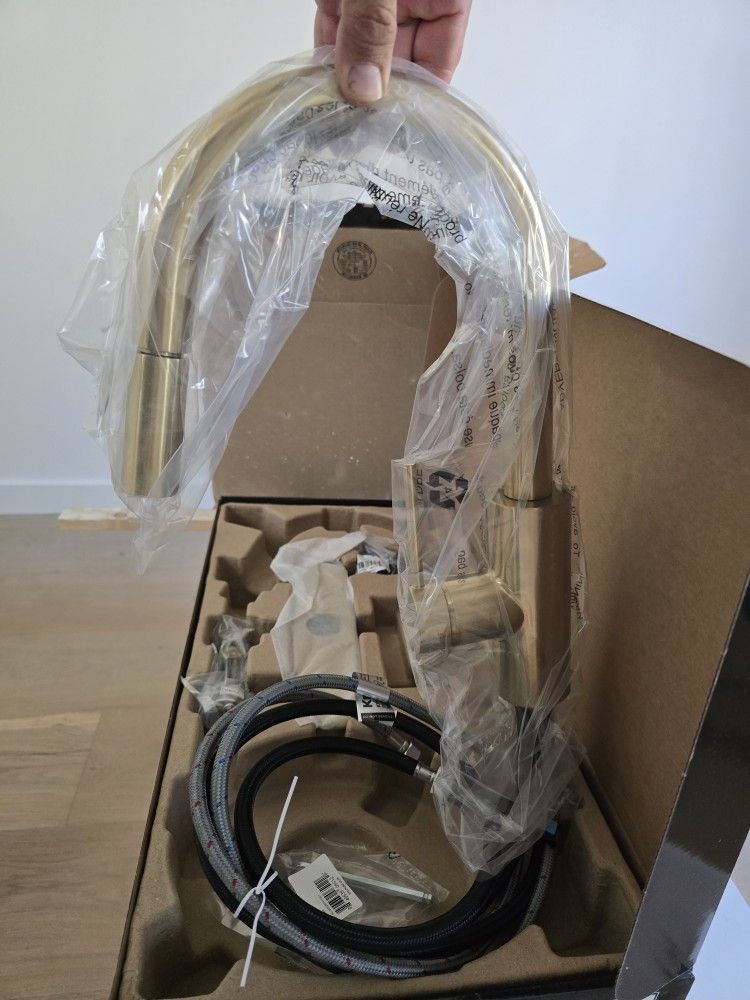 Kraus Polished Brass Fixture