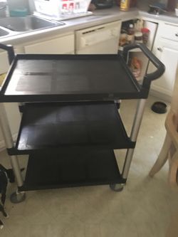 cart to carry things or for parties or use at home