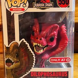 JURASSIC PARK (DILOPHOSAURUS) 25th ANNIVERSARY FUNKO POP 
