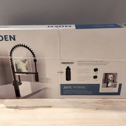 Moen Joric Black Kitchen Faucet