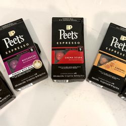 Nespresso Espresso Peet’s Coffee Pods