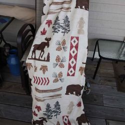 Shower Curtains Thick Material Like New