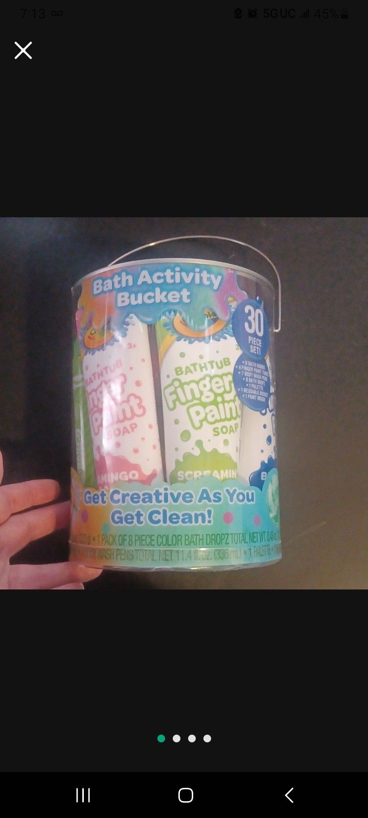 Crayola Bath Activity Bucket