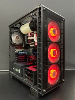 Budget Corsair Water Loop Desktop PC | Intel Core i7 | 16GB DDR4 | 128GB SSD | GTX 1070 | UD287