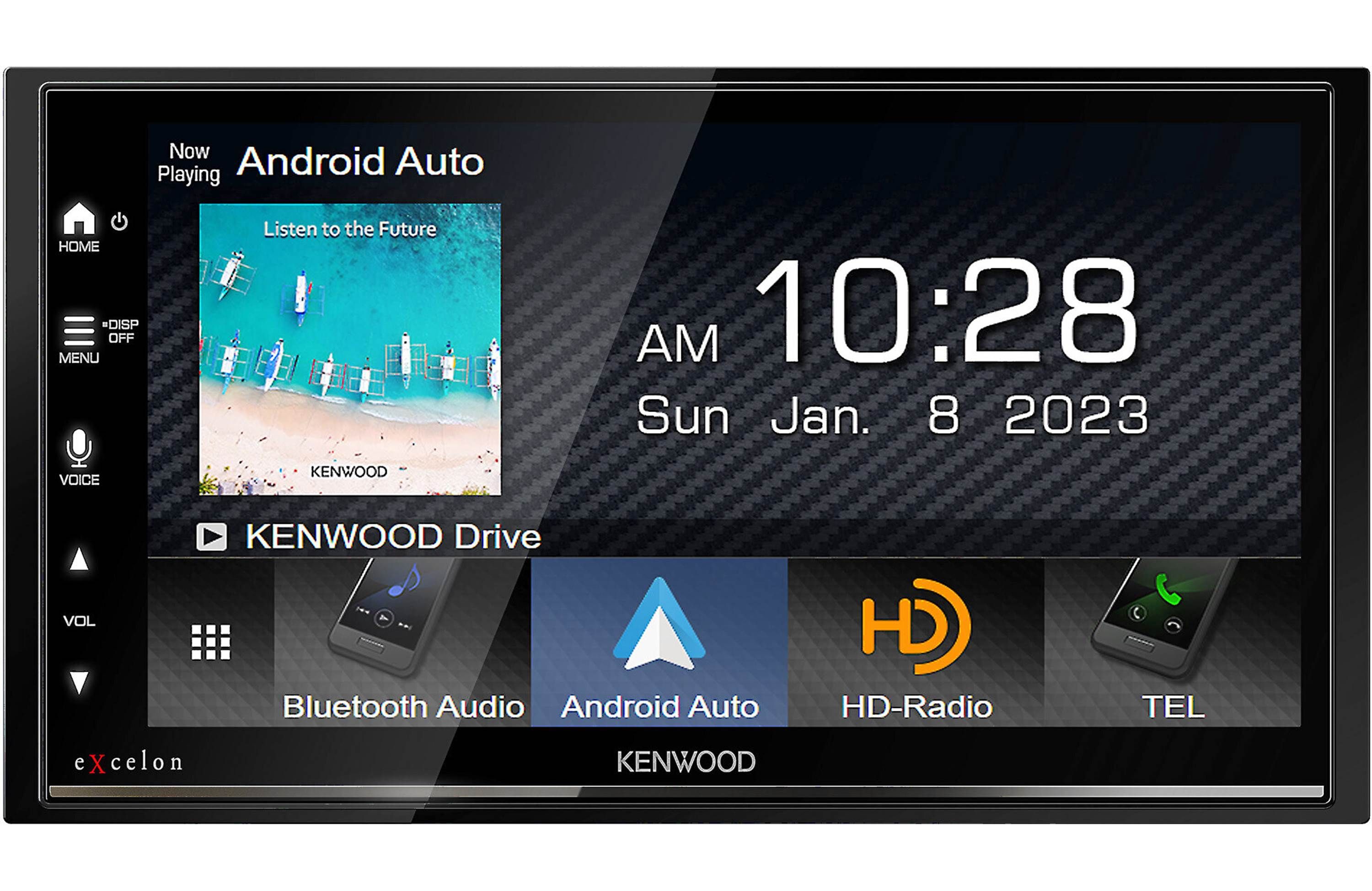 Kenwood Excelon DMX809S Digital multimedia receiver (does not play discs) (Factory Refurbished)