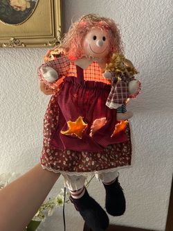 Autumn lighting doll