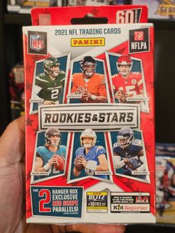 2021 Panini Rookies & Stars NFL Football Trading Cards Hanger Box! Trevor Lawrence Rc! New Sealed!