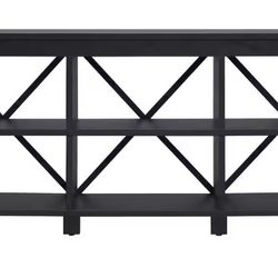 Meyer&Cross Sawyer 58 in. TV Stand in Black Finish 