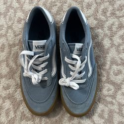 Vans Boys BLUE Sneakers Size 6 $25 **READ DESCRIPTION**