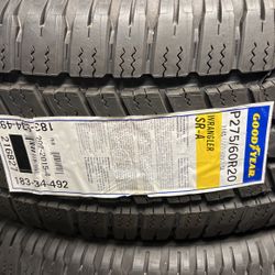 275/60/20 Goodyear Wrangler SRA