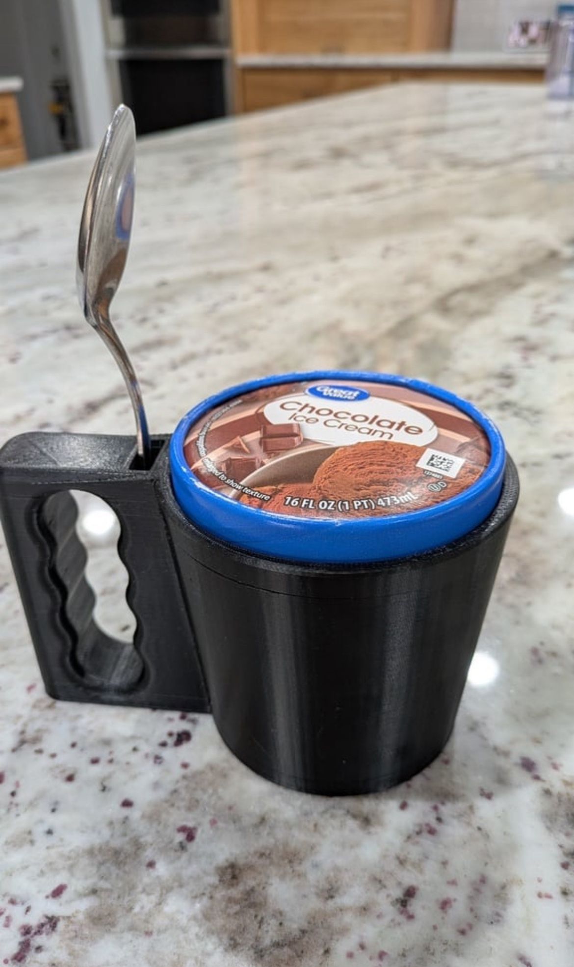 3d Printed Ice Cream Pint Holders