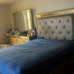 Bed Frame And Dresser