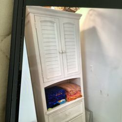 Solid Wood Beach Style Cabinet