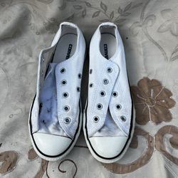 White Converse 