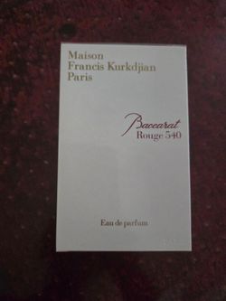 Baccarat men cologne