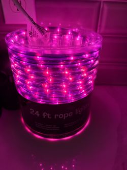 New 24’ Halloween purple indoor outdoor rope lights