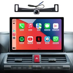 11.5" Car Radio for Honda Accord 2008-2013 - Wireless CarPlay & Android Auto | 5G WiFi Touchscreen Stereo | GPS Navigation | Bluetooth FM/AM | HD Back
