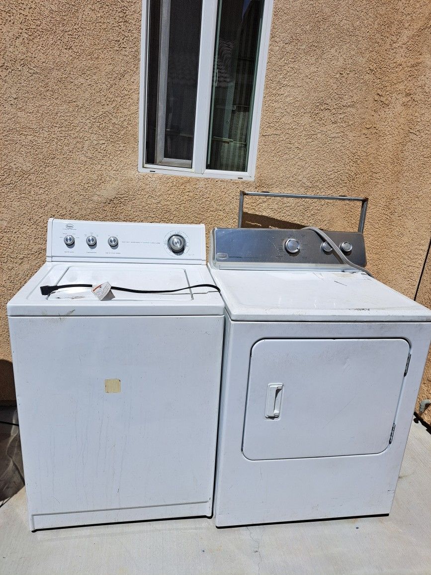 washer and dryer