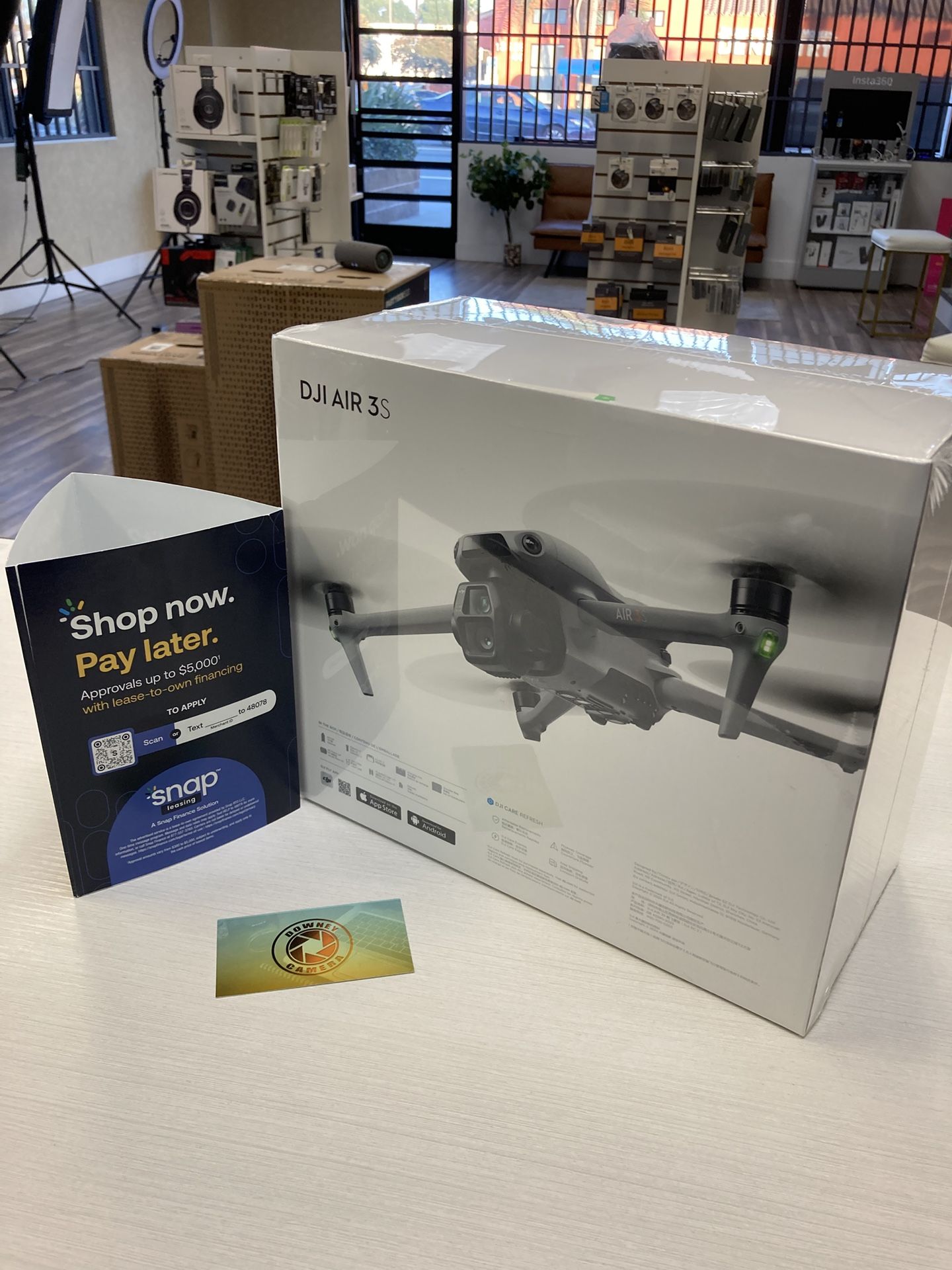 DJI Air 3S With Flymore Combo Only At Downey Camera 