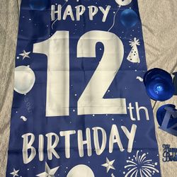 12th Birthday Decorations