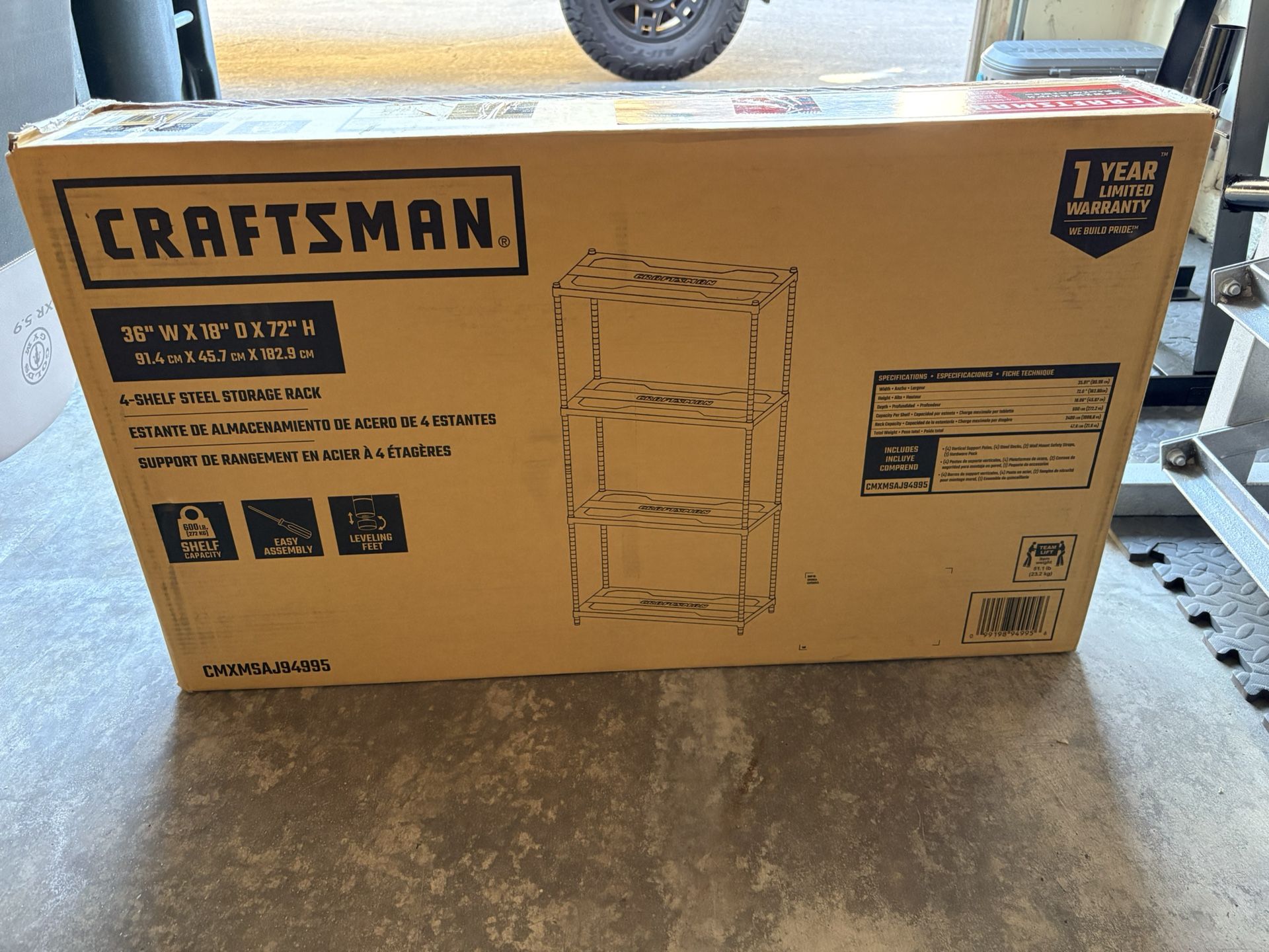 Storage Shelves