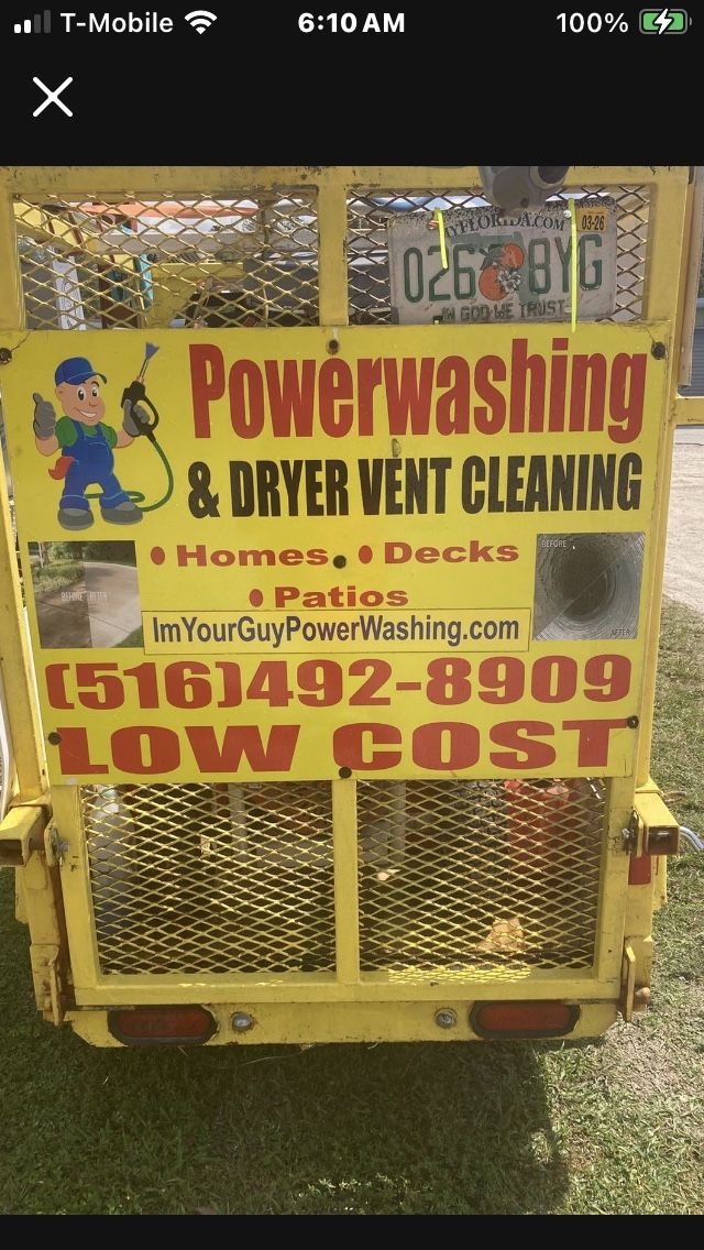 Powerwashing And Dryer Vent Cleaning